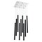 Z-Lite Forest 9 Light Island/Billiard, Chrome & Matte Black 917MP24-MB-LED-9SCH - alternate 1